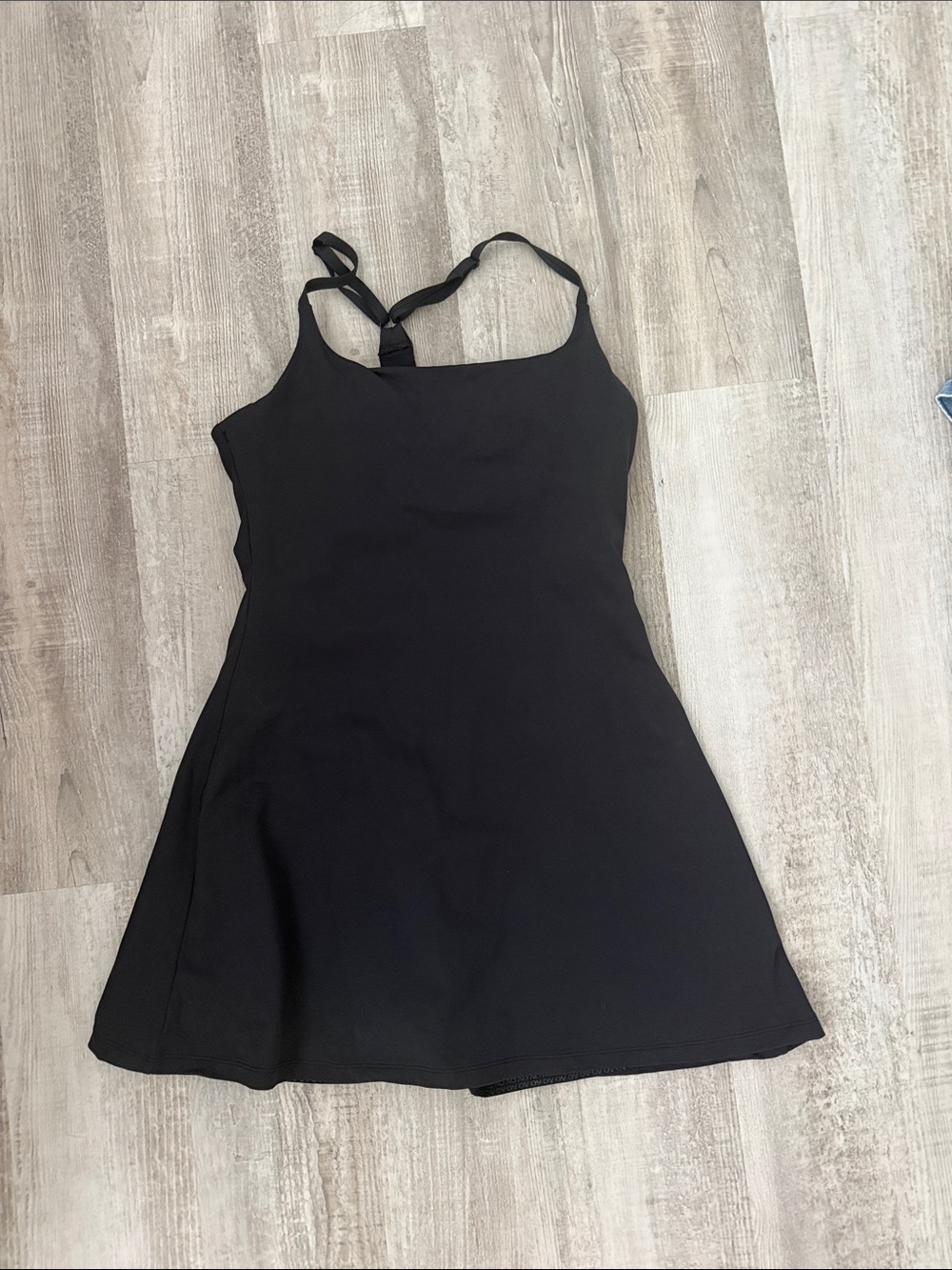 Outdoor Voices Black Tennis Dress
